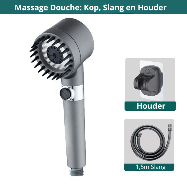 EcoVriend MassageDouche | Waterbesparing, massage en filtering ineen