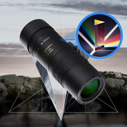 OneZoom Mini | Licht. Draagbaar. Krachtige Telescoop 10-300X Zoom