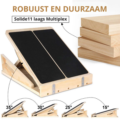 Dual Yoga Board | Hellingbord en balansbord ineen