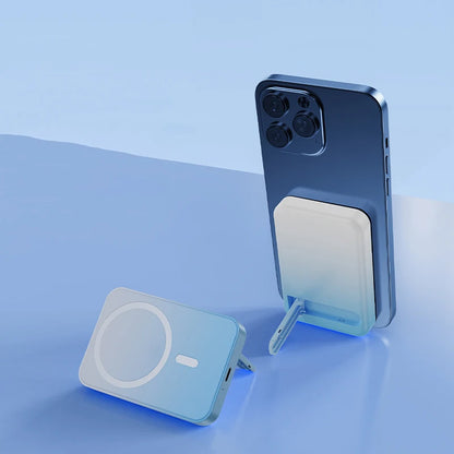 SmartSlim Powerbank | Dunste 10.000 mAh magnetische draadloze oplader en Powerbank ineen