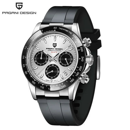 Pagani Men | 40Mm Nieuwe V2 Pagani Design Heren Quartz Horloges Saffier Retro Chronograaf Rvs Waterdicht Horloge Heren Relogio Masculino