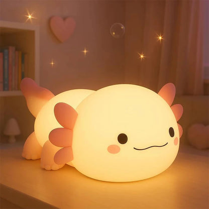 LuniPal Axolotl | Nachtlampje Niet Meer Bang Voor Het Donker