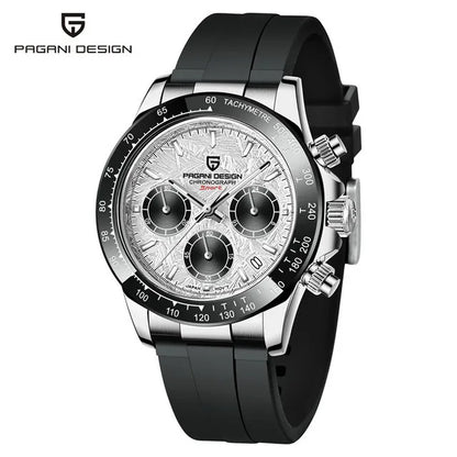 Pagani Men | 40Mm Nieuwe V2 Pagani Design Heren Quartz Horloges Saffier Retro Chronograaf Rvs Waterdicht Horloge Heren Relogio Masculino