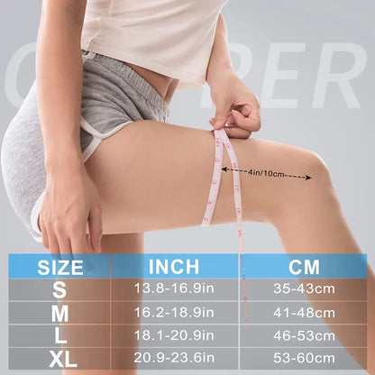 FlexiBrace Knie | Koperen Kniebrace voor Artritis, Pijnverlichting en Ondersteuning 1 plus 1 GRATIS