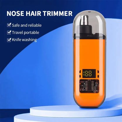 TrimMate Pro | 2 in 1 elektrische draagbare oor- en neushaartrimmer