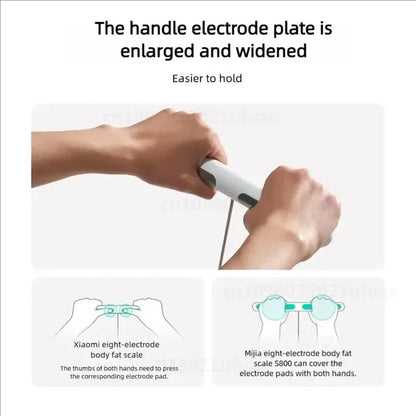 Xiaomi Mijia Smart Scale S800 8-elektrode Body Mi Fat Scale Bluetooth Dual-Frequency BIA gehard glas Werkt met Mijia-app2025-10-21 17:40:30
