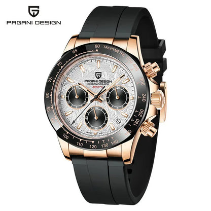 Pagani Men | 40Mm Nieuwe V2 Pagani Design Heren Quartz Horloges Saffier Retro Chronograaf Rvs Waterdicht Horloge Heren Relogio Masculino