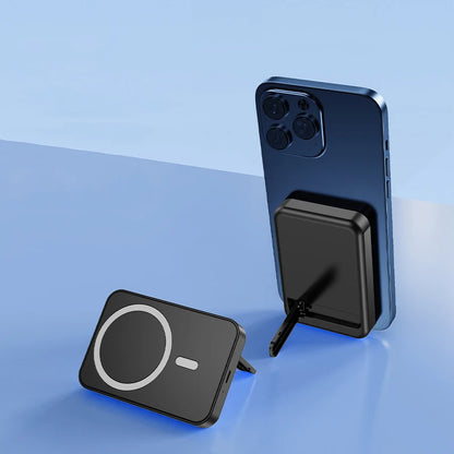 SmartSlim Powerbank | Dunste 10.000 mAh magnetische draadloze oplader en Powerbank ineen