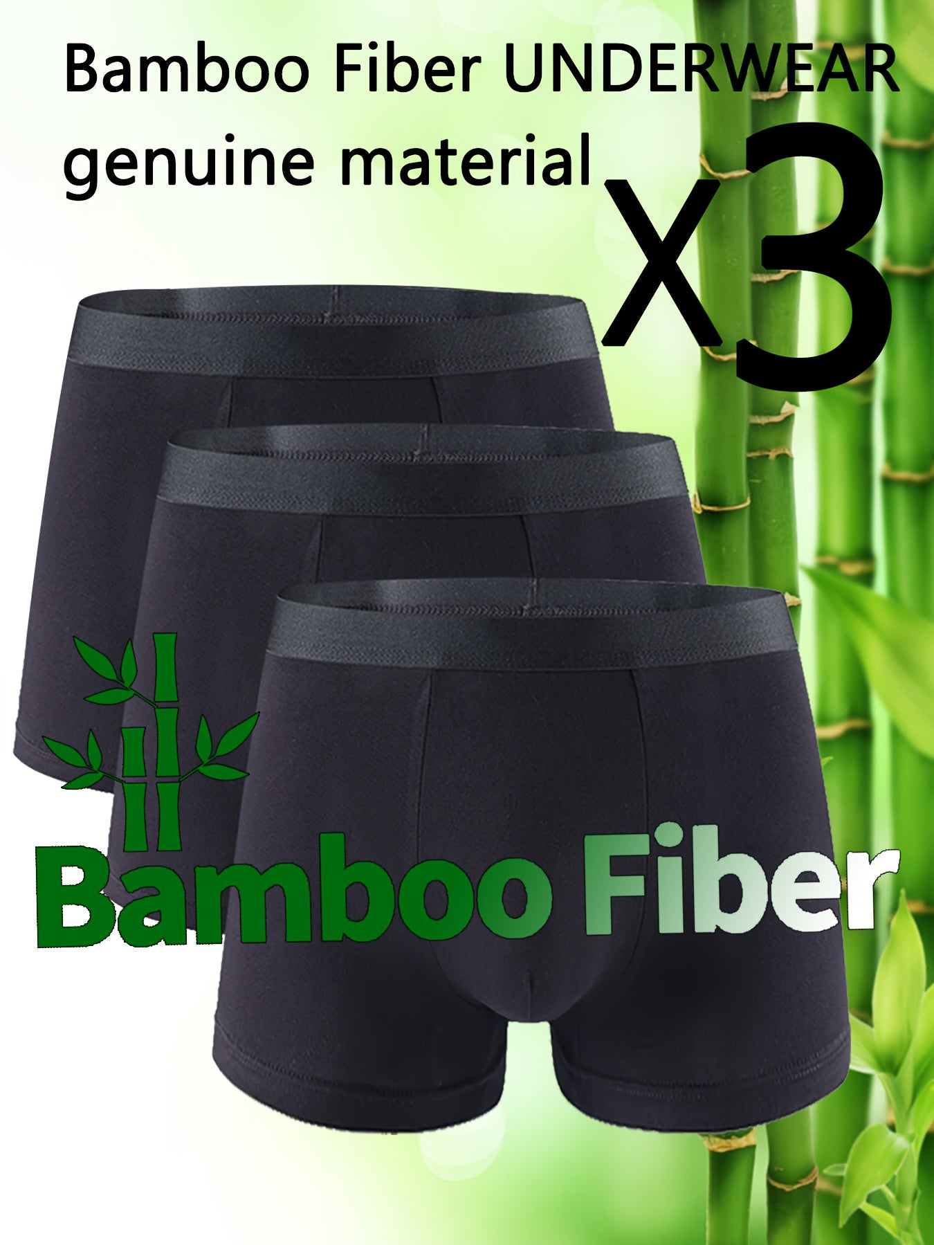 3 stuks Echt 95% Bamboevezel Herenondergoed – Zacht, Comfortabel &amp;amp; Vochtregulerend voor Dagelijks Gebruik en Sport2025-10-21 17:47:48